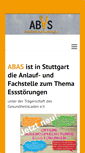 Mobile Screenshot of abas-stuttgart.de